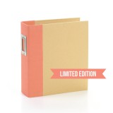 Sn@p Binder - Coral 6x8 inch Sn@p Binder - Coral 6x8 inch